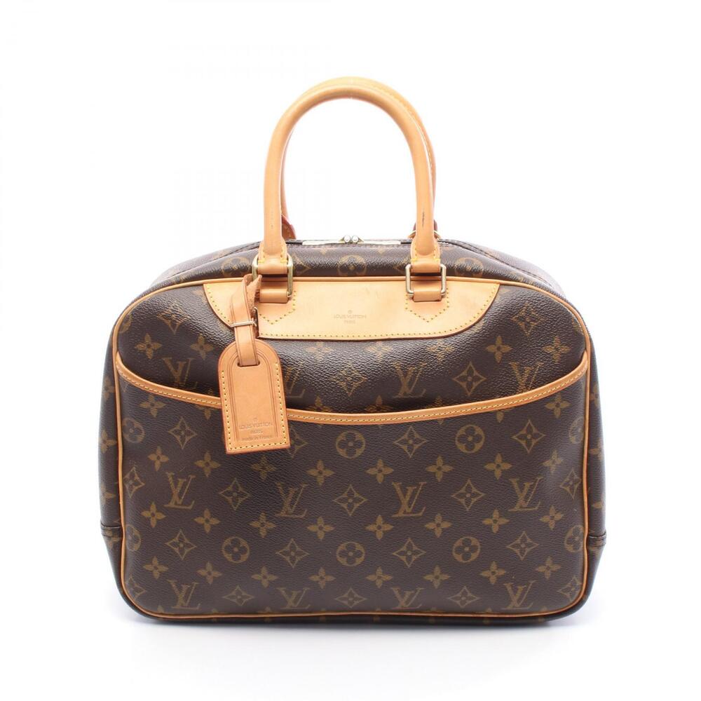 Louis Vuitton Vanity Monogram Handbag Bowling Brown Deauville - Picture 2 of 9